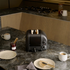 Dualit 2 Slot Stealth Classic Toaster in Matte Black
