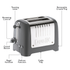 Dualit 2-Slice Lite Toaster in Grey