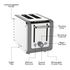 Dualit Architect 2-Slice Toaster in Grey