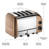 Dualit 4-Slice Classic Toaster in Copper