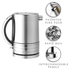 Dualit 1.5L Architect Kettle in Grey