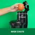 Omega Big Mouth Cold Press Slow Juicer in Black