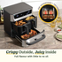 Cuisinart 13.2L Tri-zone air fryer in Stainless Steel
