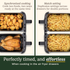 Cuisinart 13.2L Tri-zone air fryer in Stainless Steel