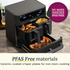 Cuisinart 13.2L Tri-zone Air Fryer in Black - AFT13XBLU