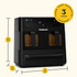 Cuisinart 13.2L Tri-zone Air Fryer in Black - AFT13XBLU