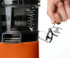 Omega Sana EUJ-808 Vertical Slow Juicer in Orange