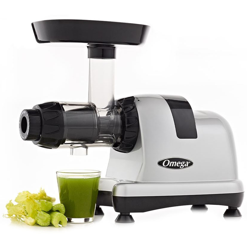 Omega MM900HDS Horizontal Slow Juicer in Silver Juicers.ie