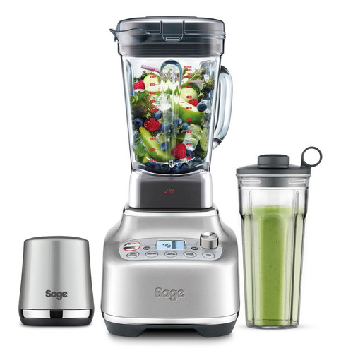 Sage the Super Q Blender in Stainless Steel with Vac Q 