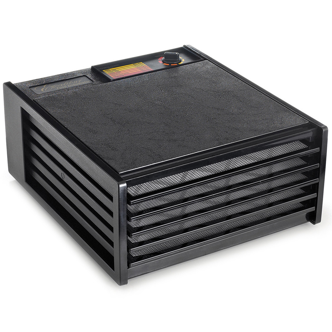Excalibur 5-Tray Dehydrator in Black 4500B