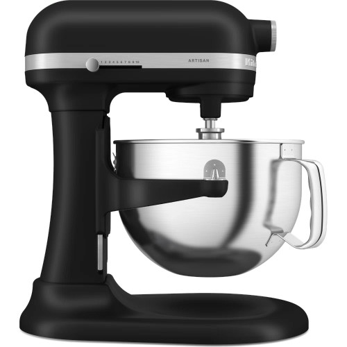 KitchenAid 5KSM125BCU Artisan Stand Mixer in Matte Black Juicers.ie