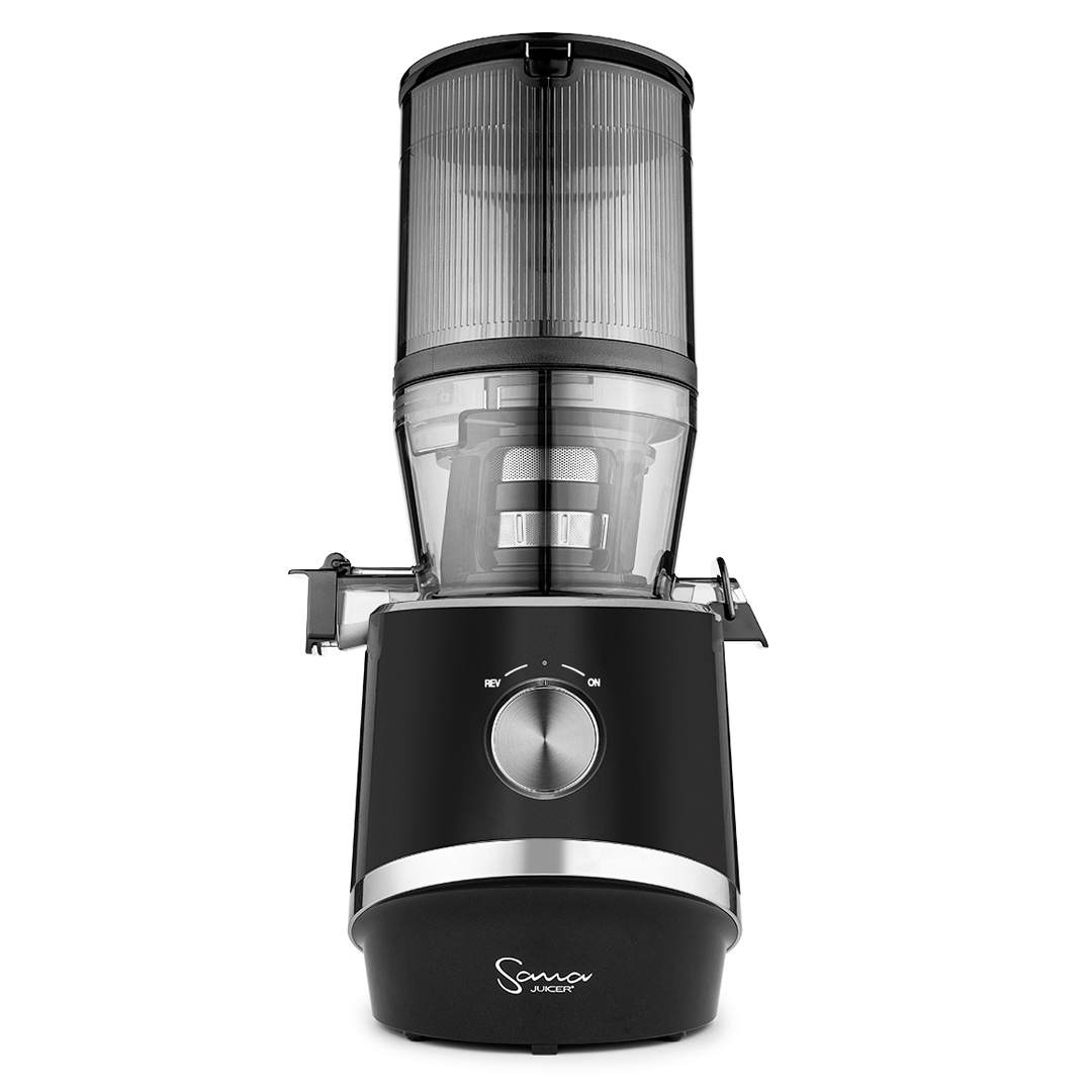 Sana 878 Self-Feeding Vertical Juicer in Black