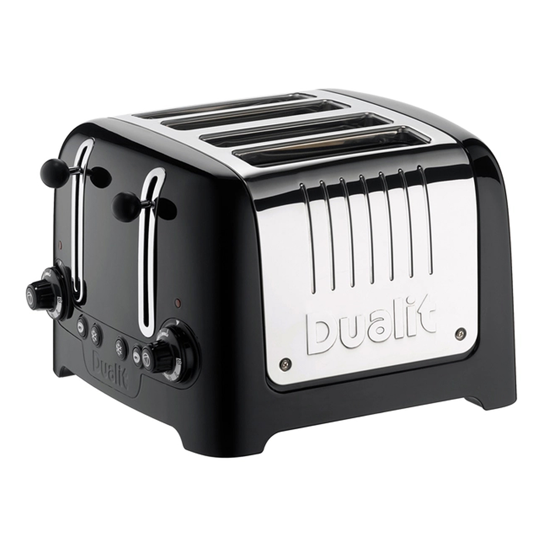 Dualit 4-Slice Lite Toaster in Gloss Black