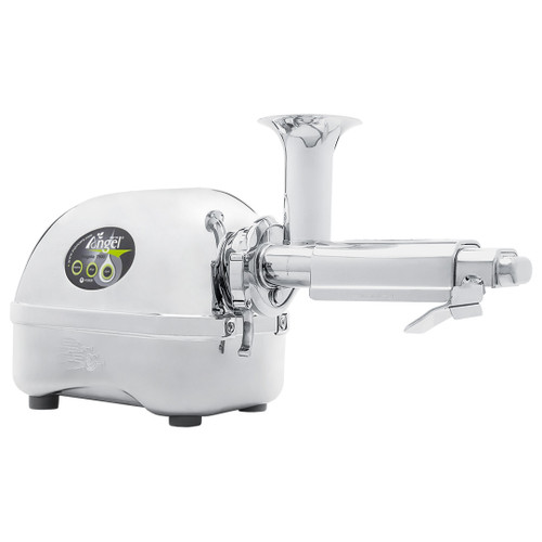 Angel 7500 Twin Gear Slow Juicer in Stainless Steel