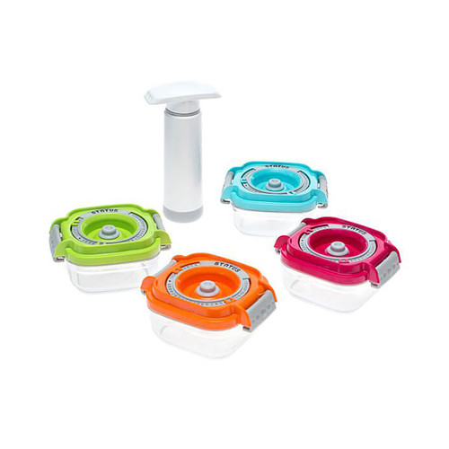 Status 5-Piece Set of Baby Food Vacuum Containers