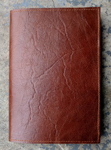 Sleeve Style leather cover in Cognac