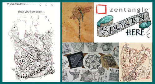 Zentangle Drawing Method