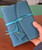 A6 Travel journal shown here in Sea Blue - a beautiful pocket size