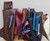 Mixed genuine leather off cuts