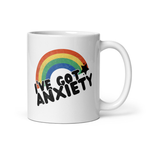 I've Got Anxiety Rainbow Mug