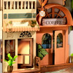Rolife Romantic Venice DIY Book Nook Shelf Insert Kit