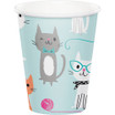 Purrfect Kitty Cat Paper Cups - Pack of 8