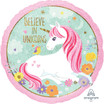 Magical Unicorn Believe in Unicorns Foil Balloon