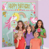 Magical Unicorn Scene Setters with Photo Props