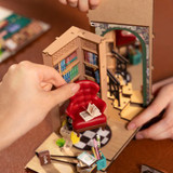 Rolife Bookstore DIY Book Nook Shelf Insert Kit