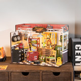 Rolife Garage Workshop DIY Miniature House Kit