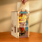 Rolife Romantic Venice DIY Book Nook Shelf Insert Kit
