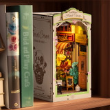 Rolife Floral Corner DIY Book Nook Shelf Insert Kit