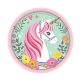 Magical Unicorn Luncheon Plates - 8 Pack Magical Unicorn Luncheon Plates - 8 Pack