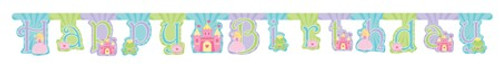 Fairytale Princess  Large Jointed Happy Birthday Banner