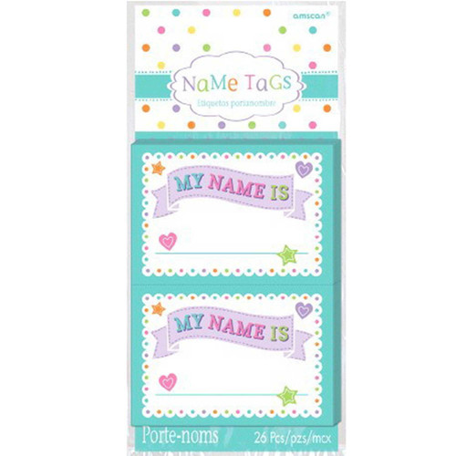 Baby Shower "My Name Is" Name Tags - Pack of 26