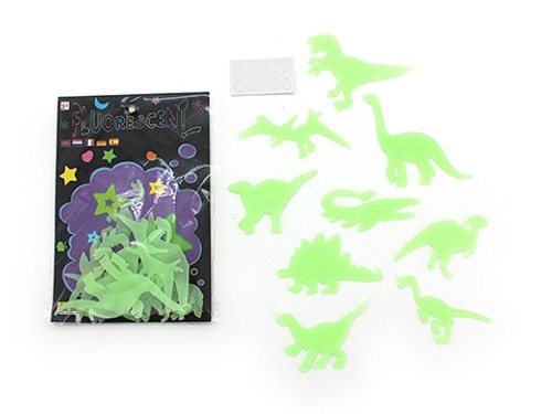 Glow in the Dark Dinosaurs - 9 Pack