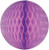 25 cm Honeycomb Ball - Mauve