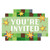 Minecraft Inspired TNT Party Invitations - 8 Pack