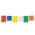 Lego Inspired Building Block Pennant Banner - 1.83 Metres