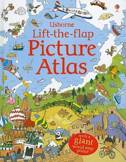 Usborne Lift-The-Flap Picture Atlas