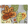 Leaves Themed Rug with Leaves Fall Colors 20 x 30 Jellybean Accent Rug
