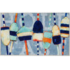 Coastal Buoys Olivia's Home Accent Washable Rug 22" x 32"