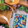 Fun Flowers Olivia's Home Accent Rug with Flowers Floral Washable Rug 22" x 32"