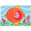 Jellybean Frederica Fish 20"x30" Washable Accent Rug