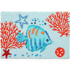 Jellybean By The Ocean 20"x30" Washable Accent Rug