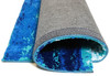 Fractured Waves Simple Spaces Accent  / Runner Rug