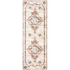 Bidjar by Homefires Persian Style Area Accent Washable Rug  - Multiple Sizes