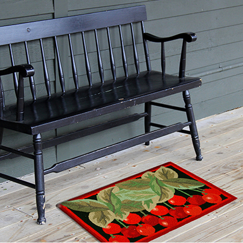 Jellybean Wild Cherries Accent Rug