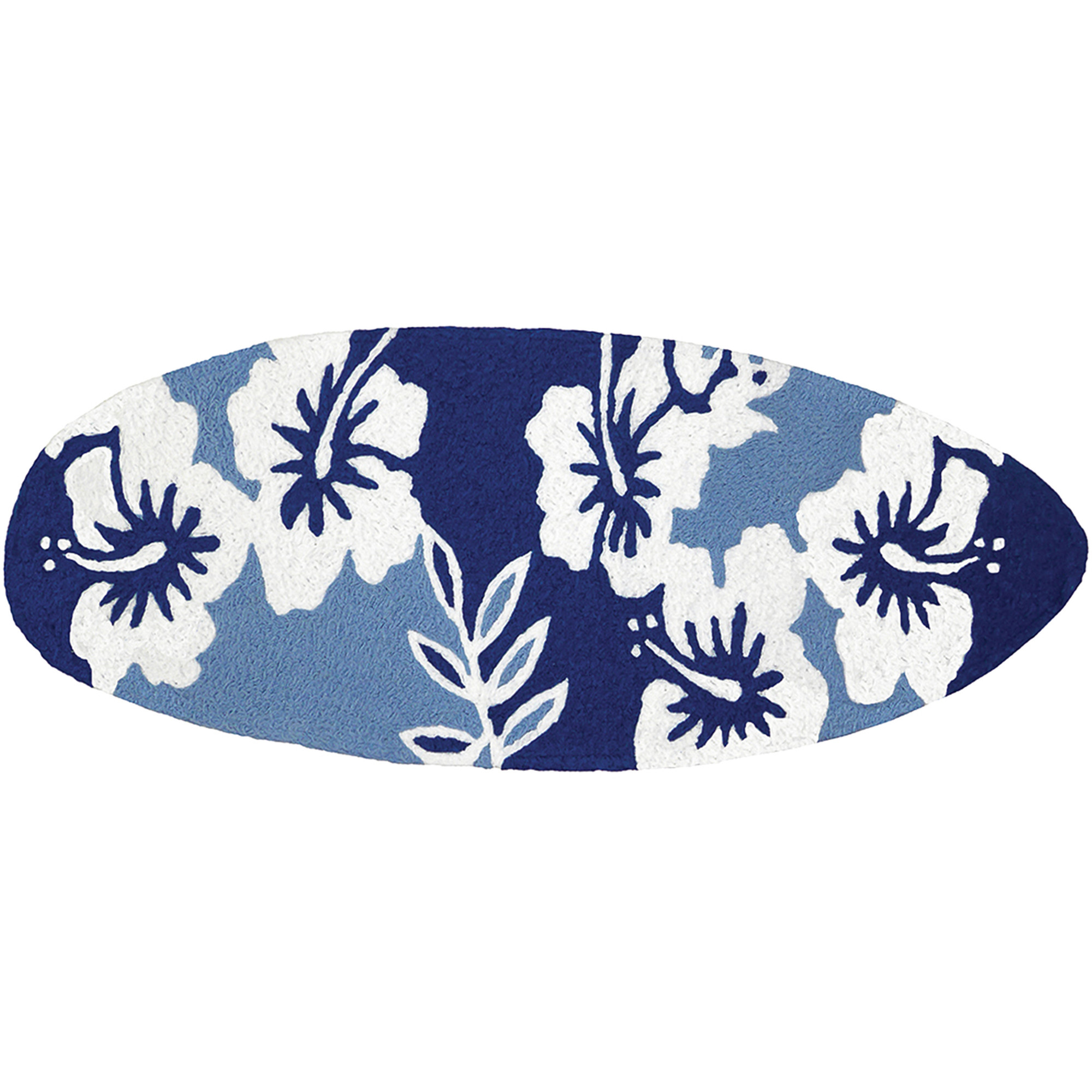 Surfboard Navy Hibiscus Madison at Main