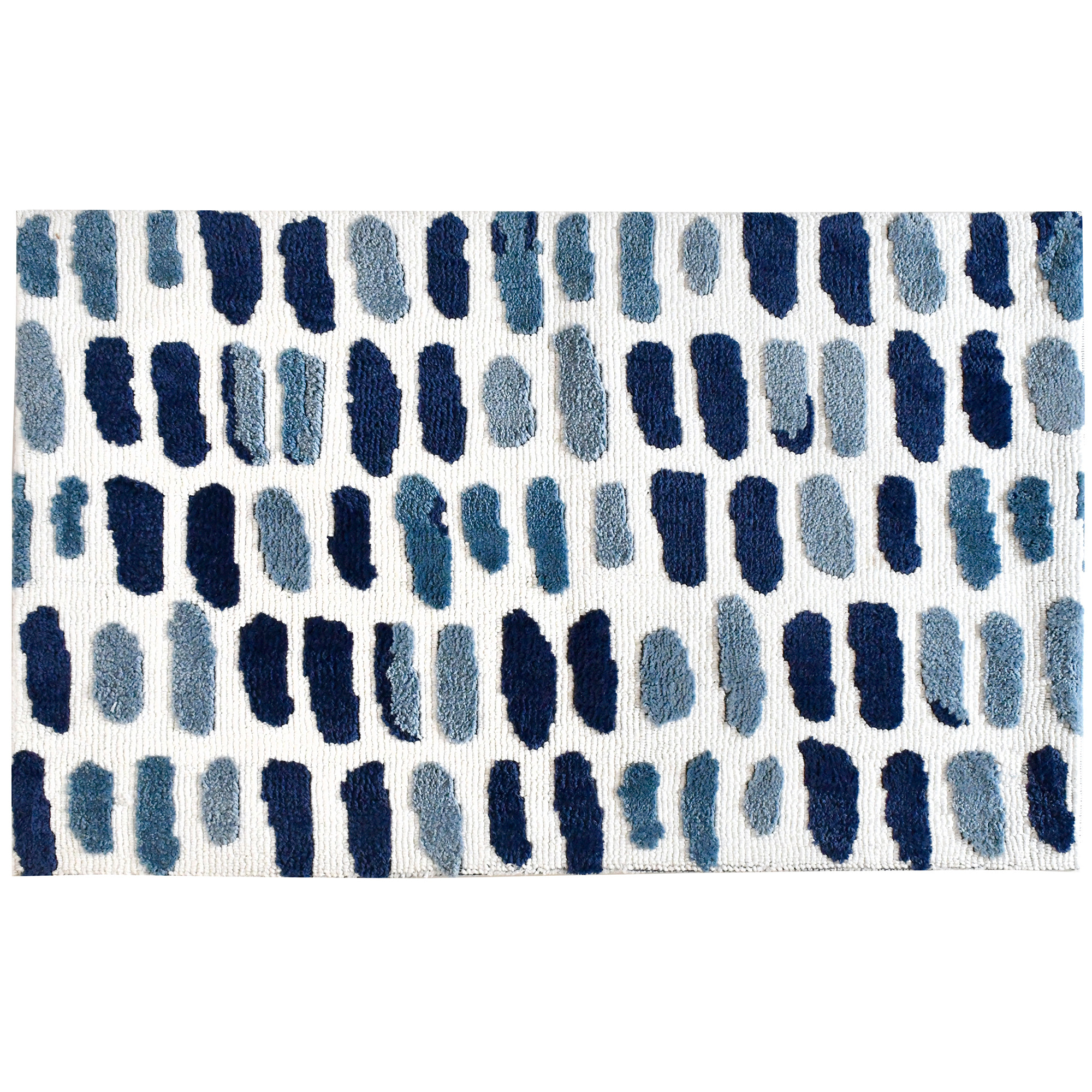 Hues of the Mediterranean are captured in their beauty and harnessed on this Simple Spaces by Jellybean® accent rug. The cool colors and easy pattern of this rug will warm up the area of your choice.